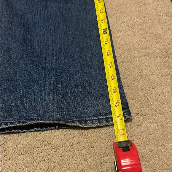 Ophelia & Co. Blue Wide Leg Flare Jeans - Picture 8 of 8